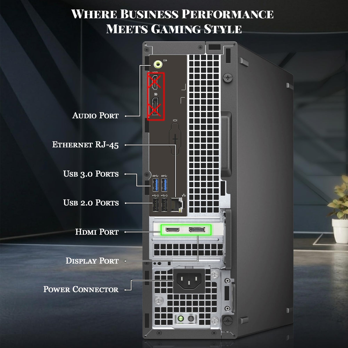 RGB Gaming Desktop PC Intel i5-6500 GTX 1050Ti 4GB GDDR5 Renewed G206753