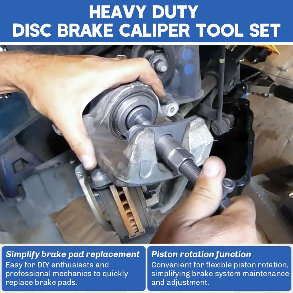 Heavy-Duty Disc Brake Caliper Tool Kit 24pcs R417418