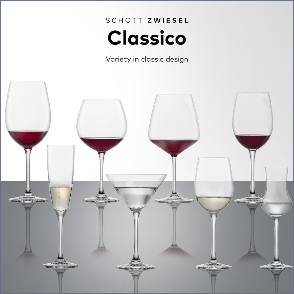 Martini Glass Set of 6 Dishwasher-Safe Tritan Crystal 8.5 Ounce T182