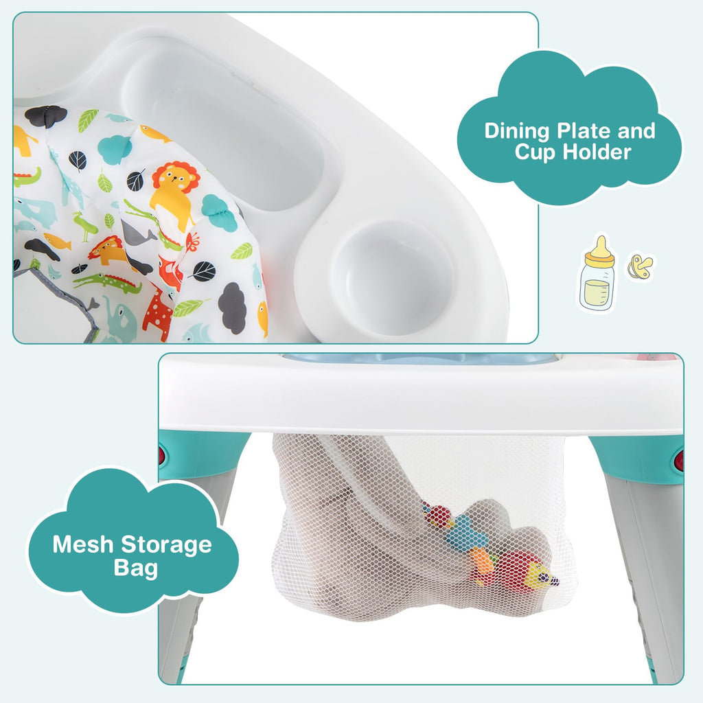 6-in-1 Baby Activity Center with Rotating Seat P79123