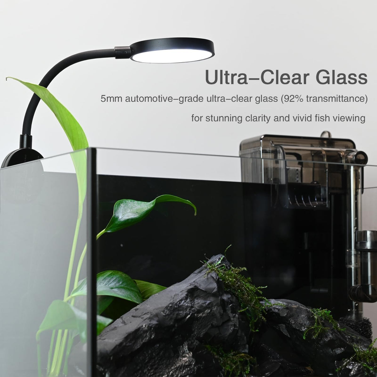 2.8 Gallon Aquarium Starter Kit with LED and Filter Pump A543257