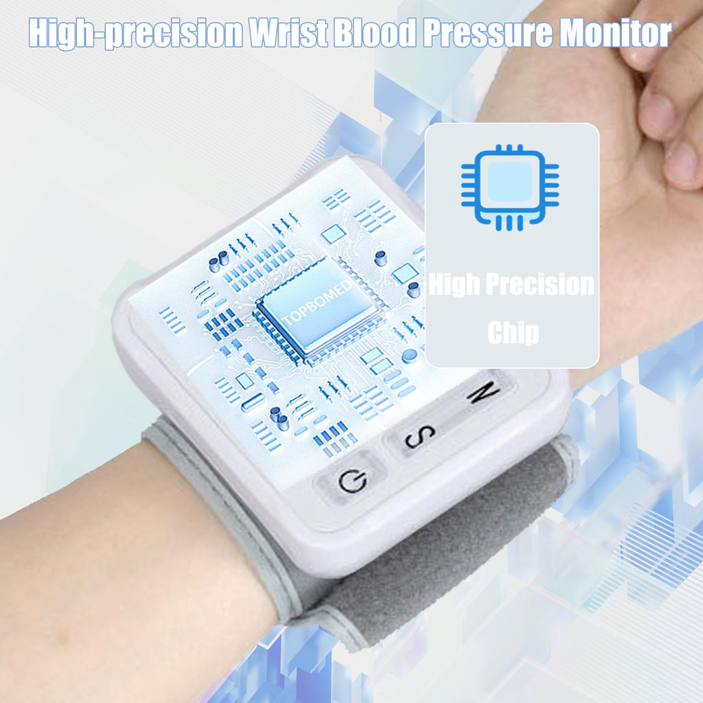 Wrist Blood Pressure Monitor with Carrying Case Y860395