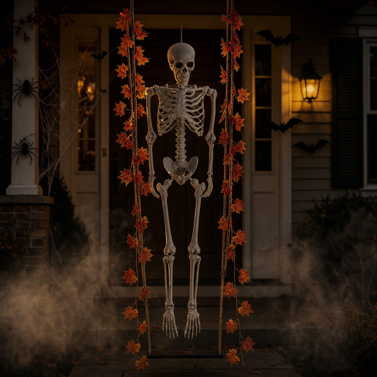 5.4FT Halloween Skeleton with Movable Joints R7906