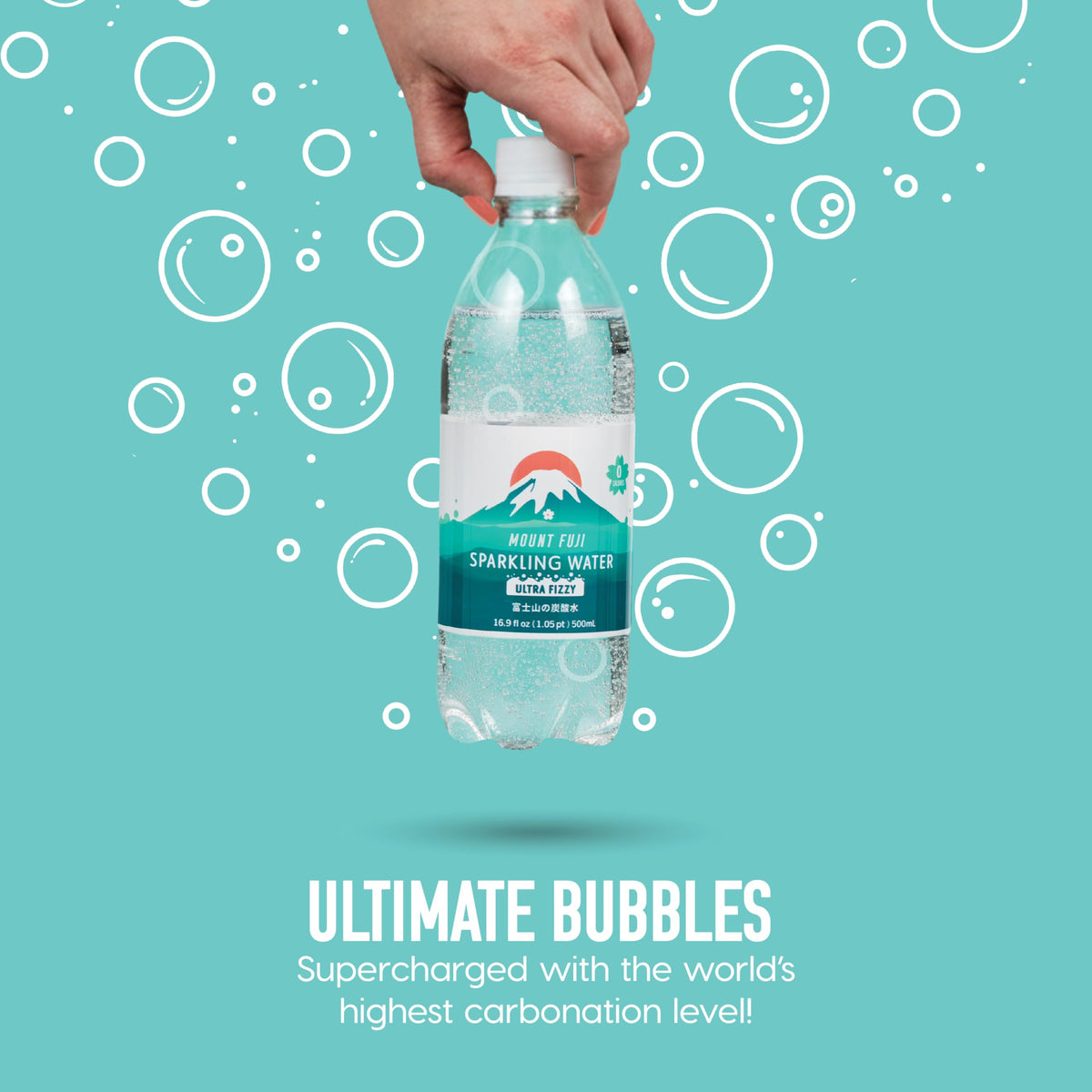 Sparkling Water Bottles 16.9 fl oz 24-Pack I5507