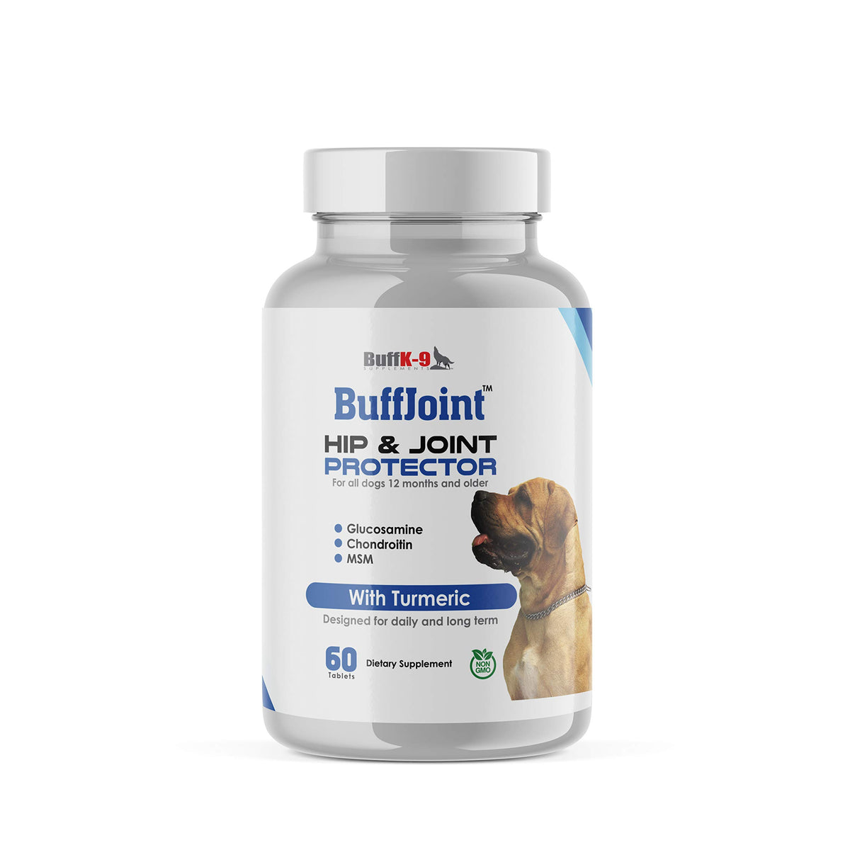 Dog Hip & Joint Supplement with Glucosamine, Chondroitin, MSM, Turmeric M381