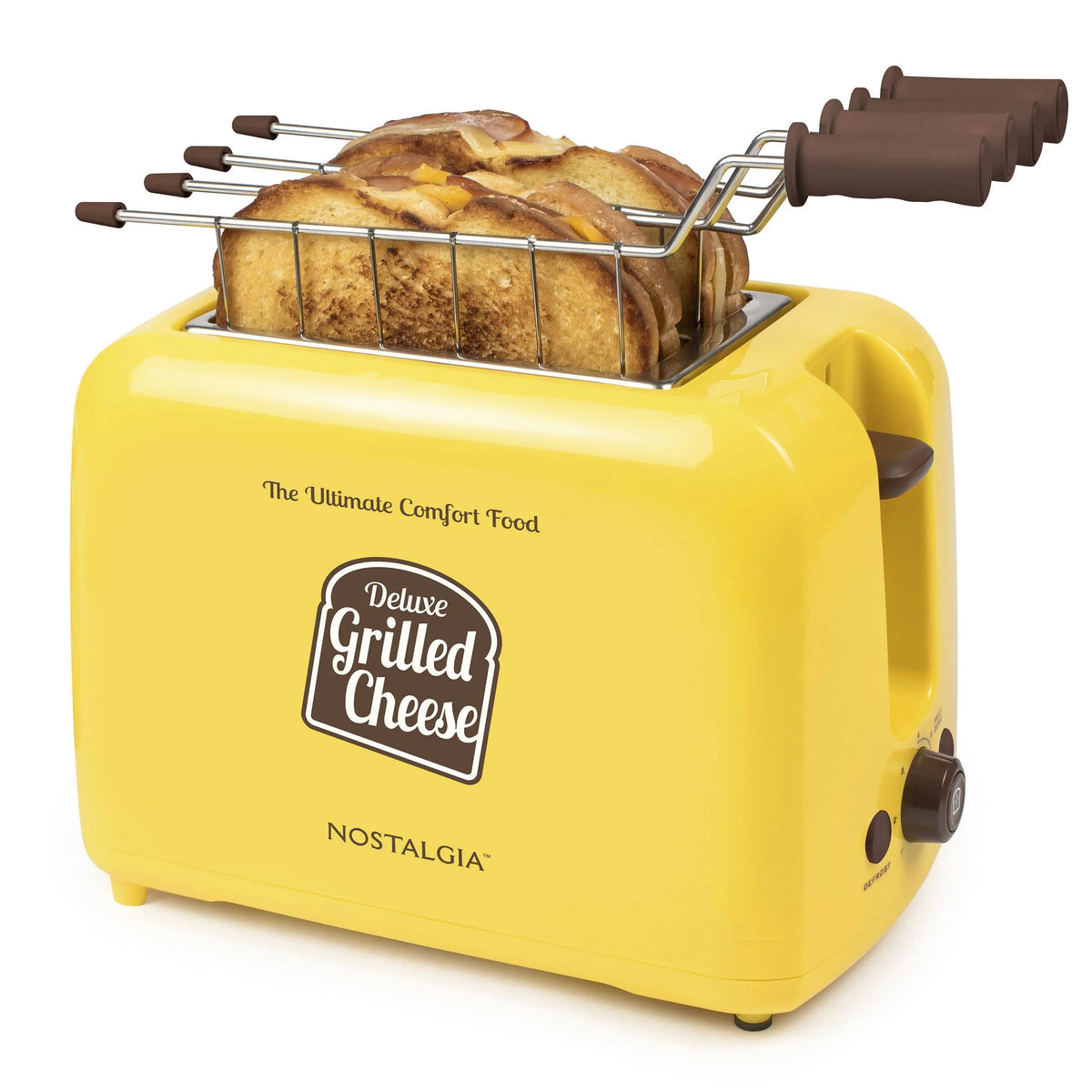 Grilled Cheese Sandwich Toaster with Extra Wide Slots H129