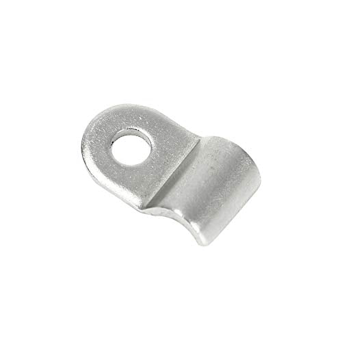 50pcs 3/16" Stainless Steel Brake Line Clamp & Screw T6112
