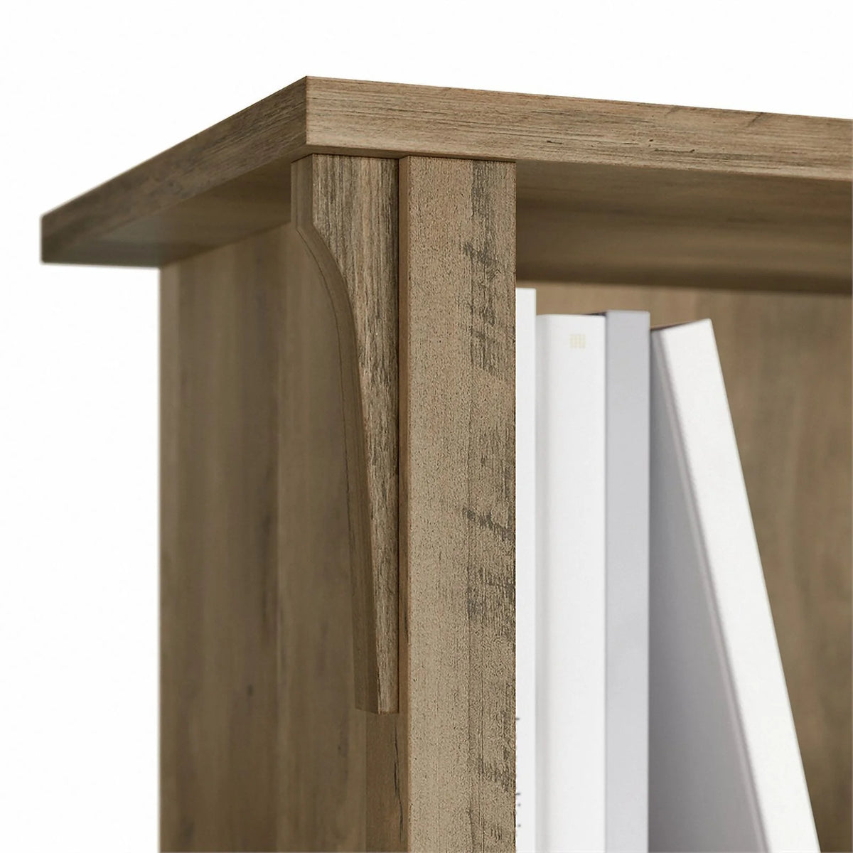 5 Shelf Engineered Wood Bookcase Set of 2 K30147