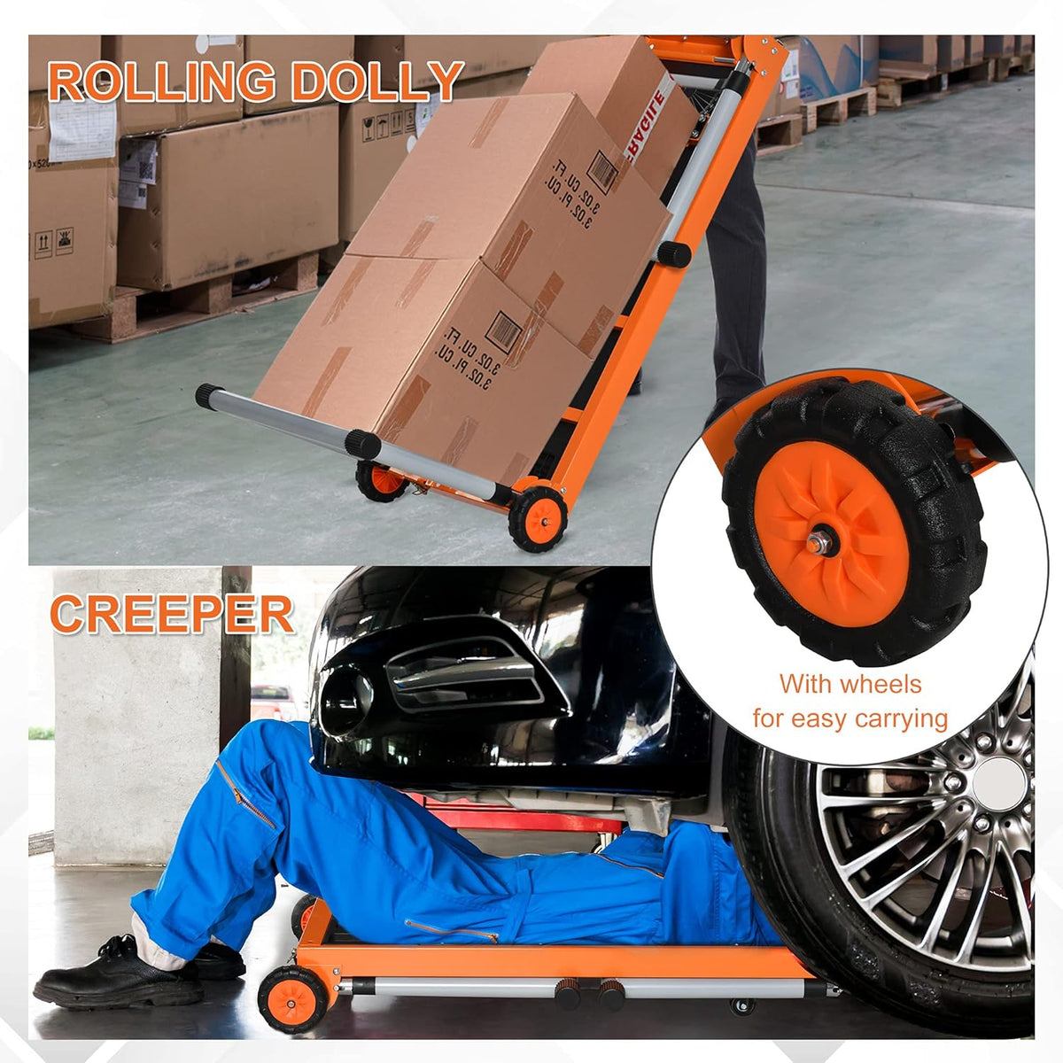 5-in-1 Folding Work Bench with Adjustable Legs S54500
