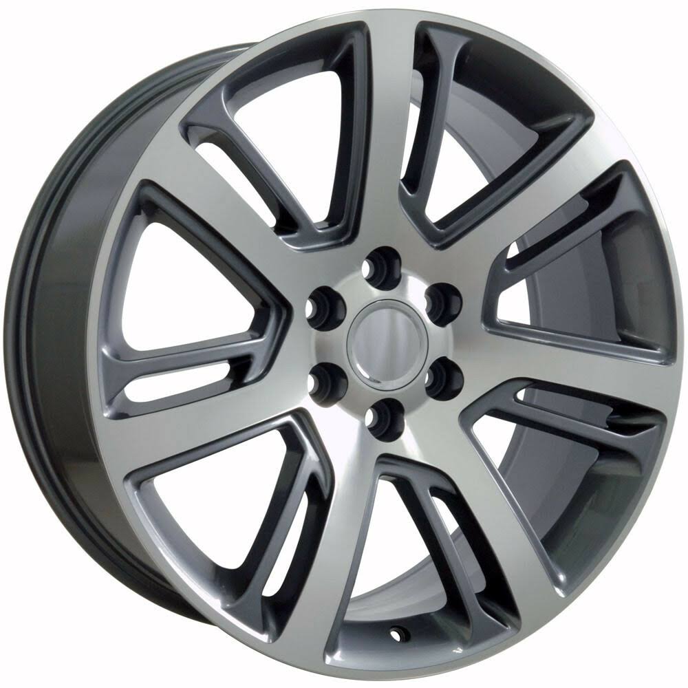 Machined Gunmetal Wheel X230741
