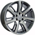 Machined Gunmetal Wheel X230741