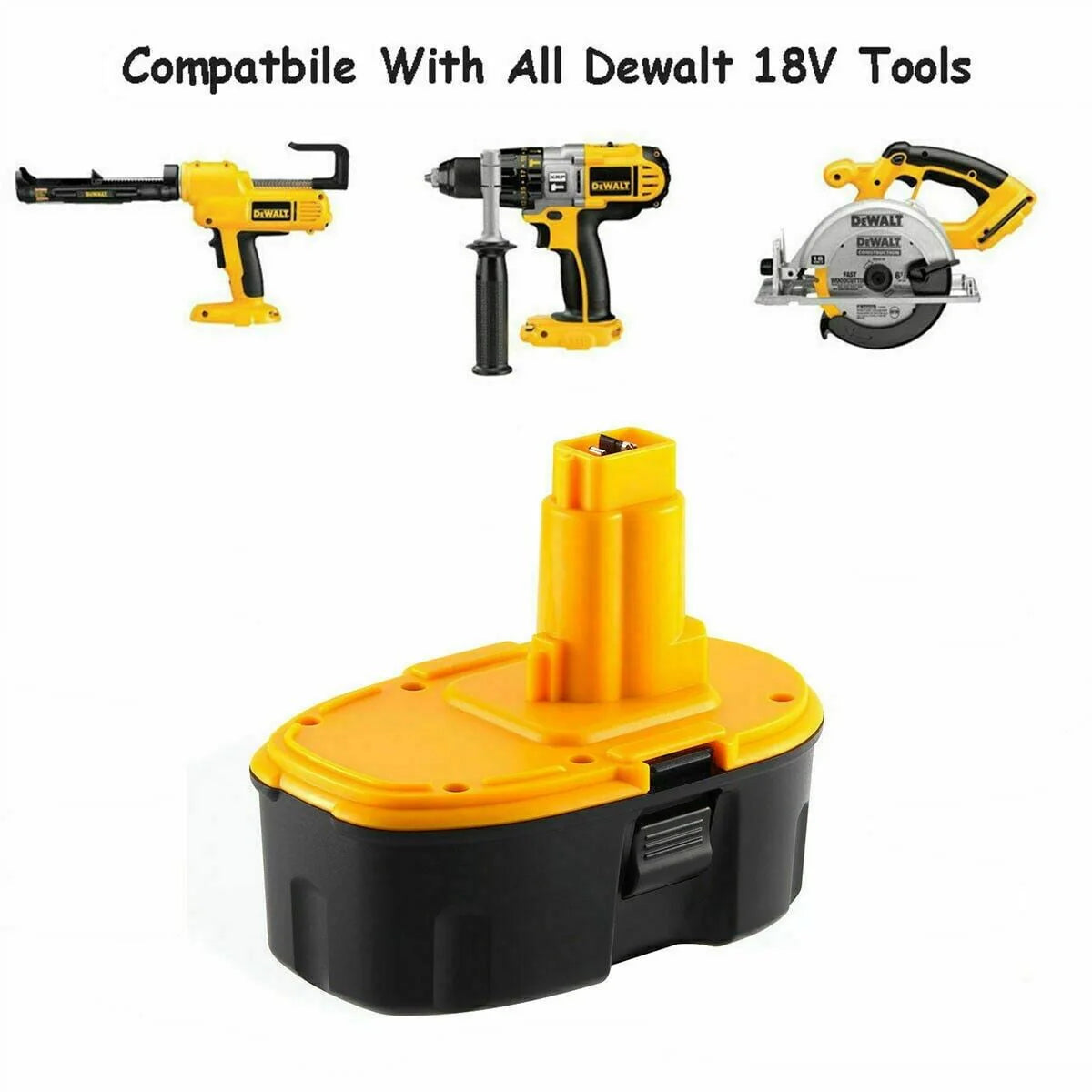 2 Pack 18V Ni-MH Battery E738