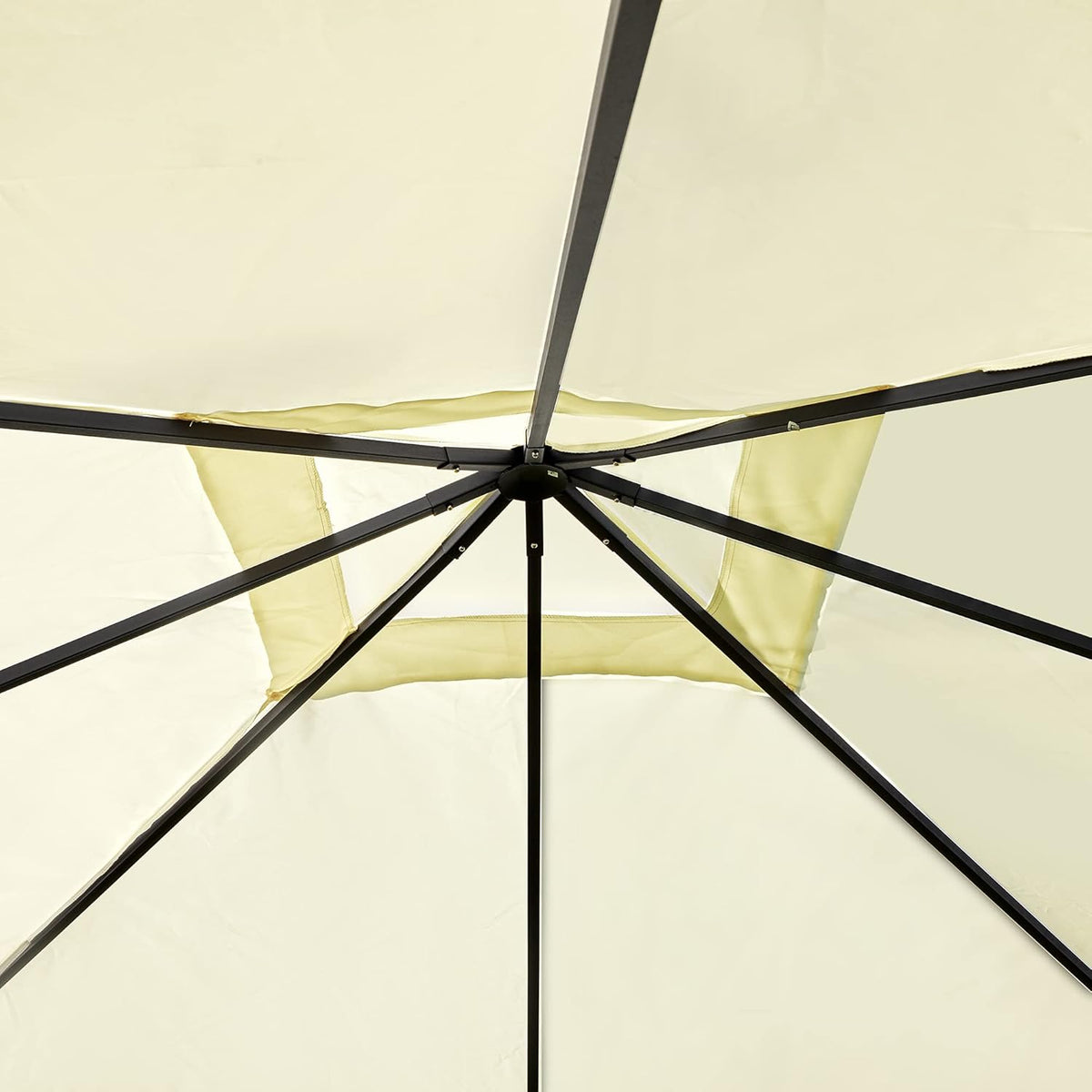 10' x 10' Outdoor Gazebo Canopy with Steel Frame E4032