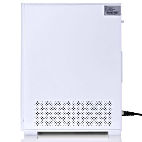 White Desktop PC AMD Ryzen 7-5700G 8 core 3.9GHz 16G DDR4 RAM 512GB NVME SSD Tower Computer with Power Supply 400W H756