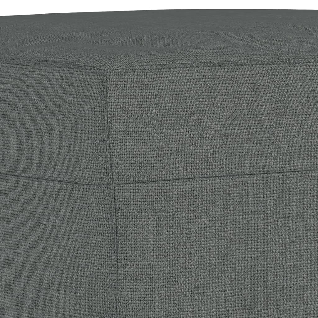 3 Piece Dark Gray Fabric Sofa Set Z51499