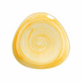 Round Platter 31x31cm Yellow V66318