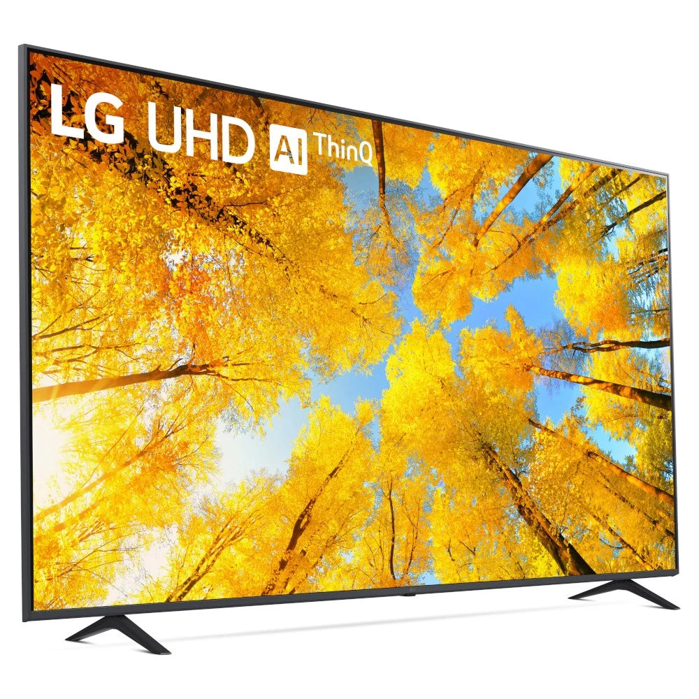 43 Inch 4K UHD Smart TV Bundle with Soundbar, TV Wall Mount Bracket and Surge Adapter T936774
