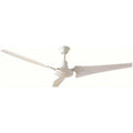White Indoor Ceiling Fan with Wall Control P514539