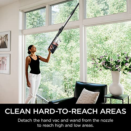 Cordless Stick Vacuum with DuoClean PowerFins, MultiFLEX, 120-min Runtime, Double Battery, Rosewood, Red K516401