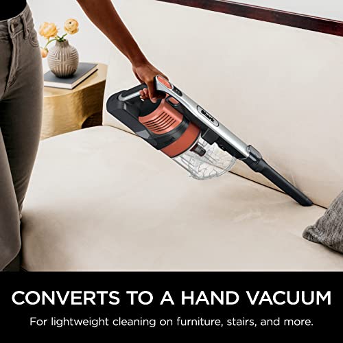 Cordless Stick Vacuum with DuoClean PowerFins, MultiFLEX, 120-min Runtime, Double Battery, Rosewood, Red K516401