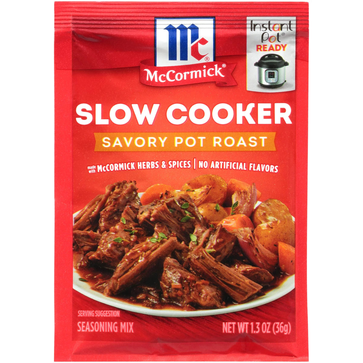 1.3 oz Pack of 8 Slow Cooker Seasoning Mix T62270