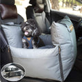 Dog Car Seat with Front & Back Protection and 2 Adjustable Dog Leashes L670757