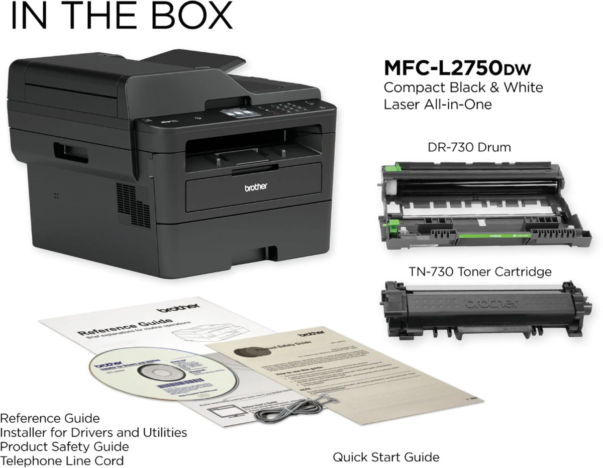 Black-and-White All-In-One Laser Printer I36703