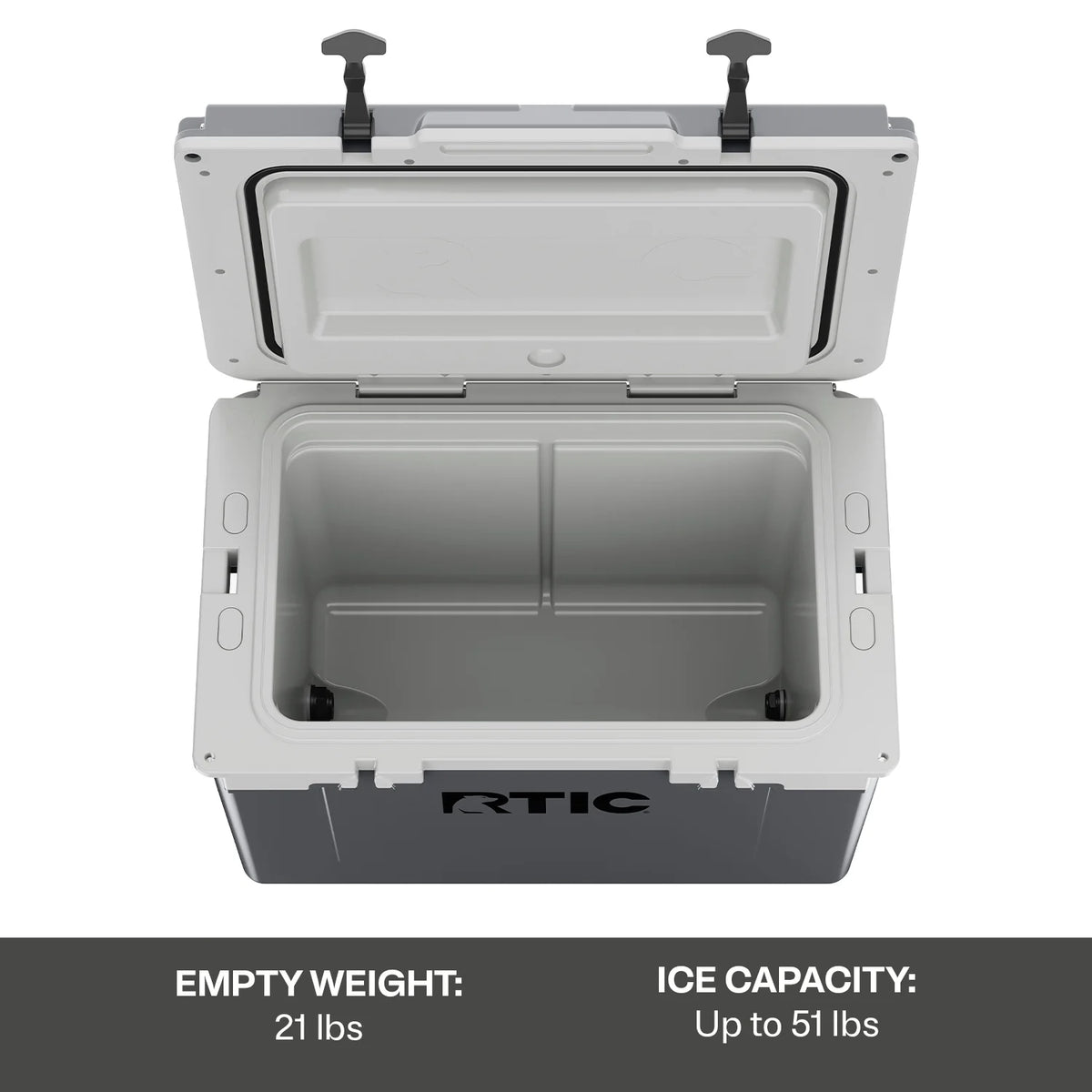 52 QT Ultra-Light Hard-Sided Ice Chest Cooler O631