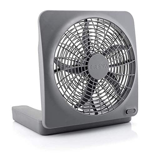 10-Inch Portable Battery Fan, 2 Speed Y410868