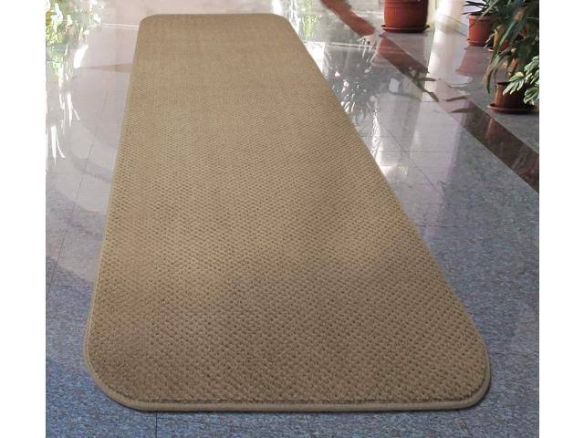 Camel Tan Skid-Resistant Carpet Runner 10 ft. x 48 in. P856038