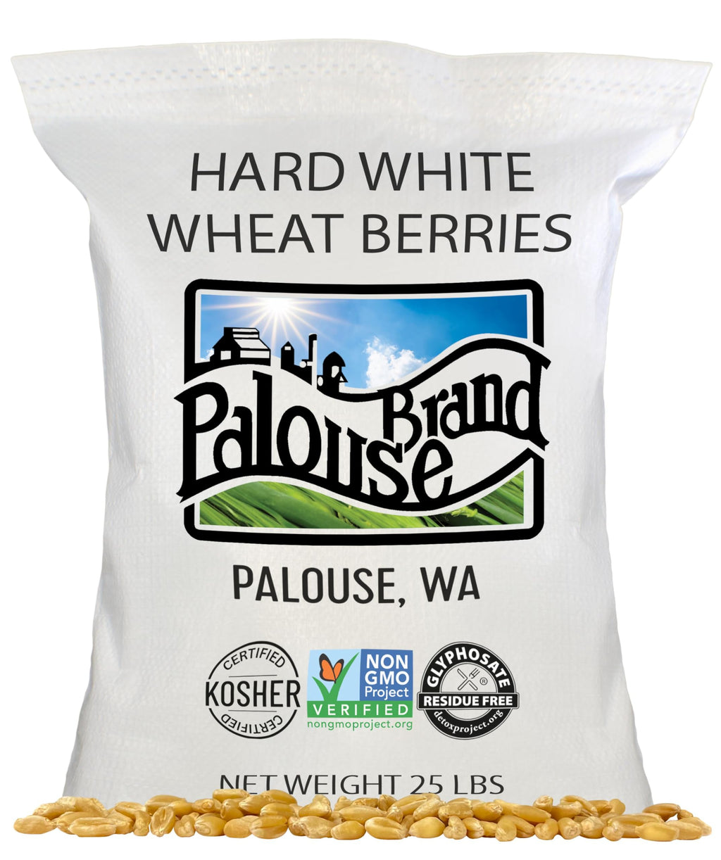 Hard White Wheat Berries 25 lbs G684588