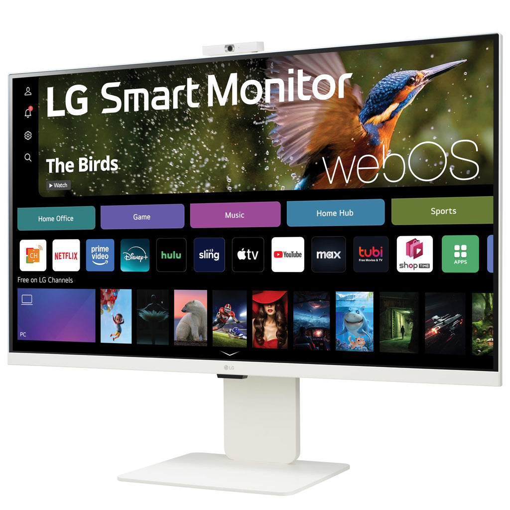 32-inch 4K UHD IPS White Smart Monitor I7101