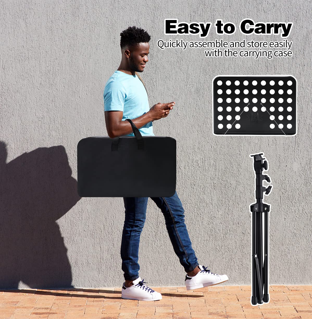 Sheet Music Stand with Carrying Bag S51728