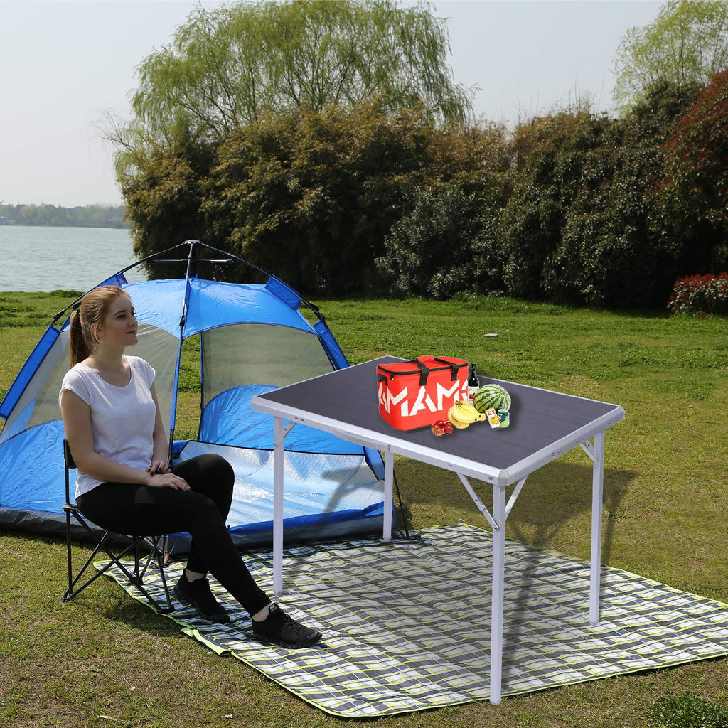 Aluminum Folding Camping Table with Handle X50986