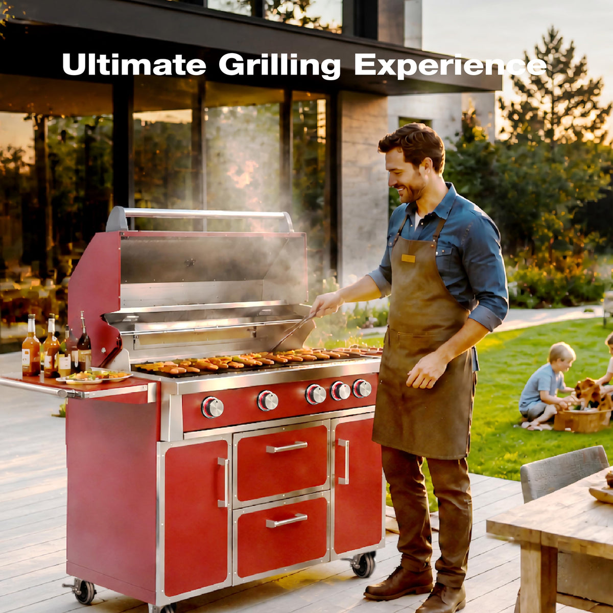 49" 99,000 BTU Stainless Steel Gas Grill H119644