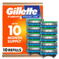5-Blade Razor Blade Refills with Precision Trimmer, 10 Count O50587
