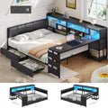 Corner Bed with Storage and Desk I6607