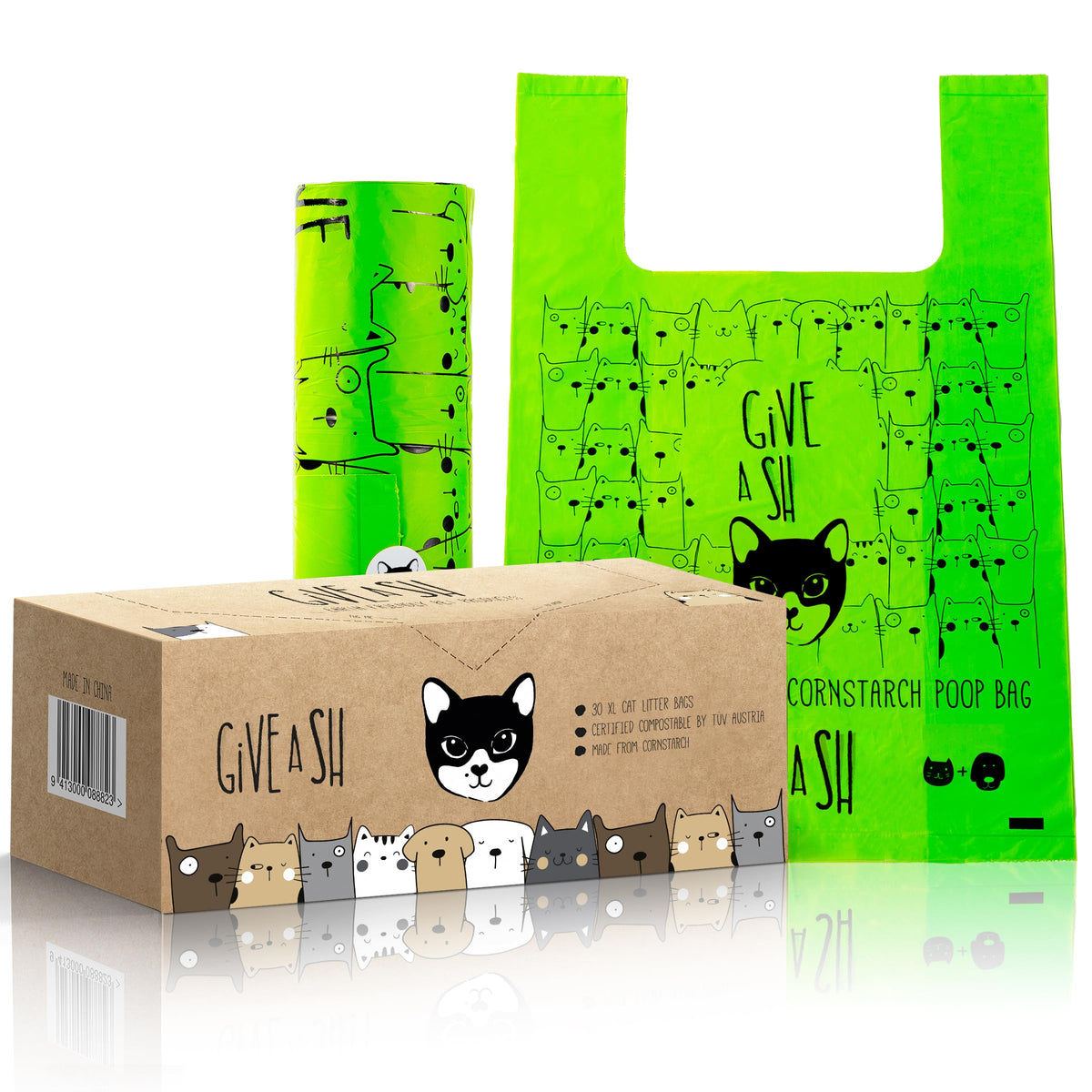 Compostable Cat Litter Bags XL 30 Count R85159