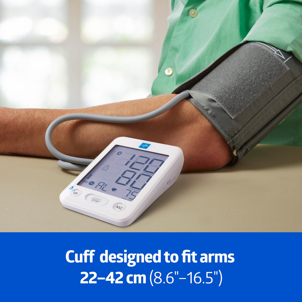 Bluetooth Blood Pressure Monitor with Upper Arm Cuff X8098