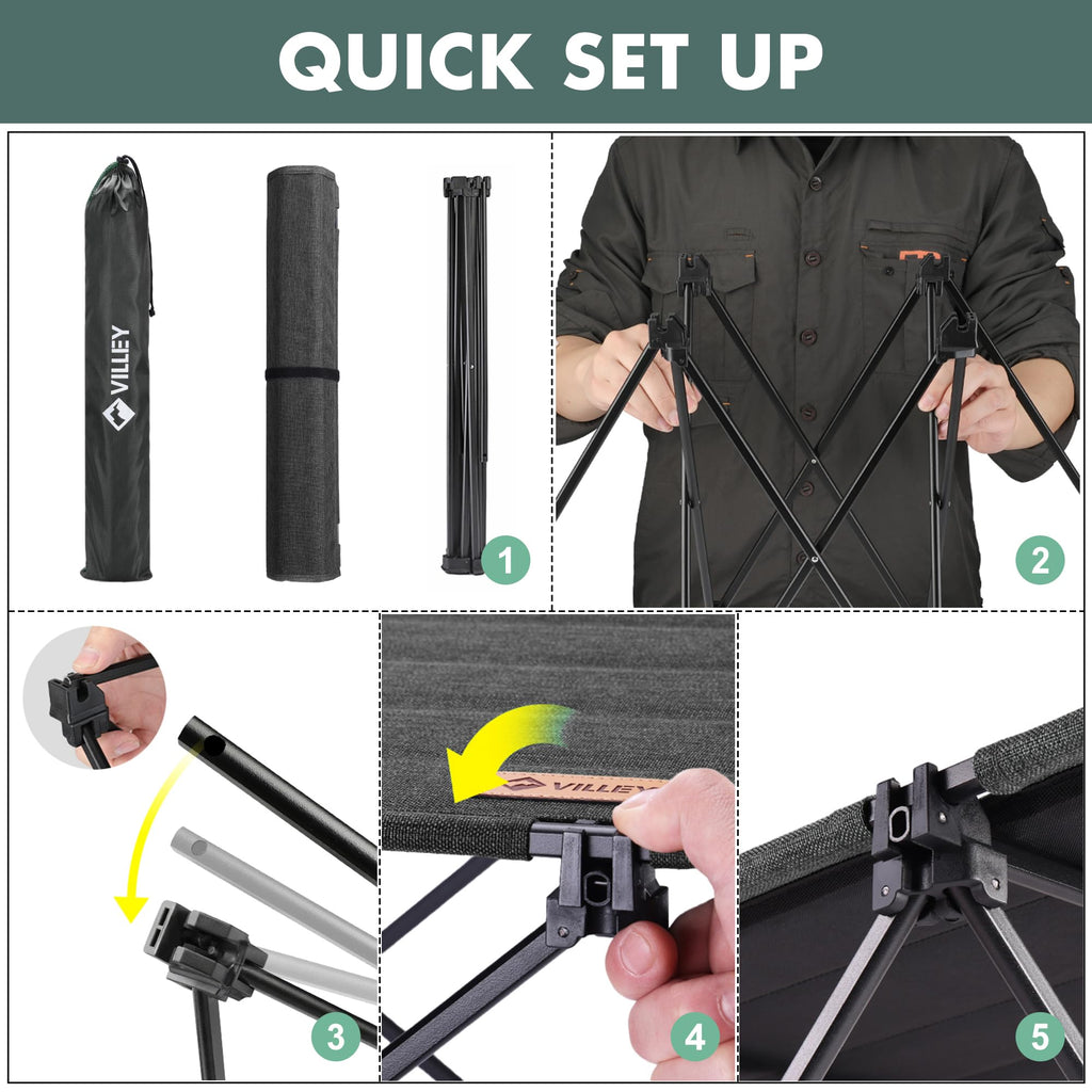 Folding Camping Table with Carry Bag I595503