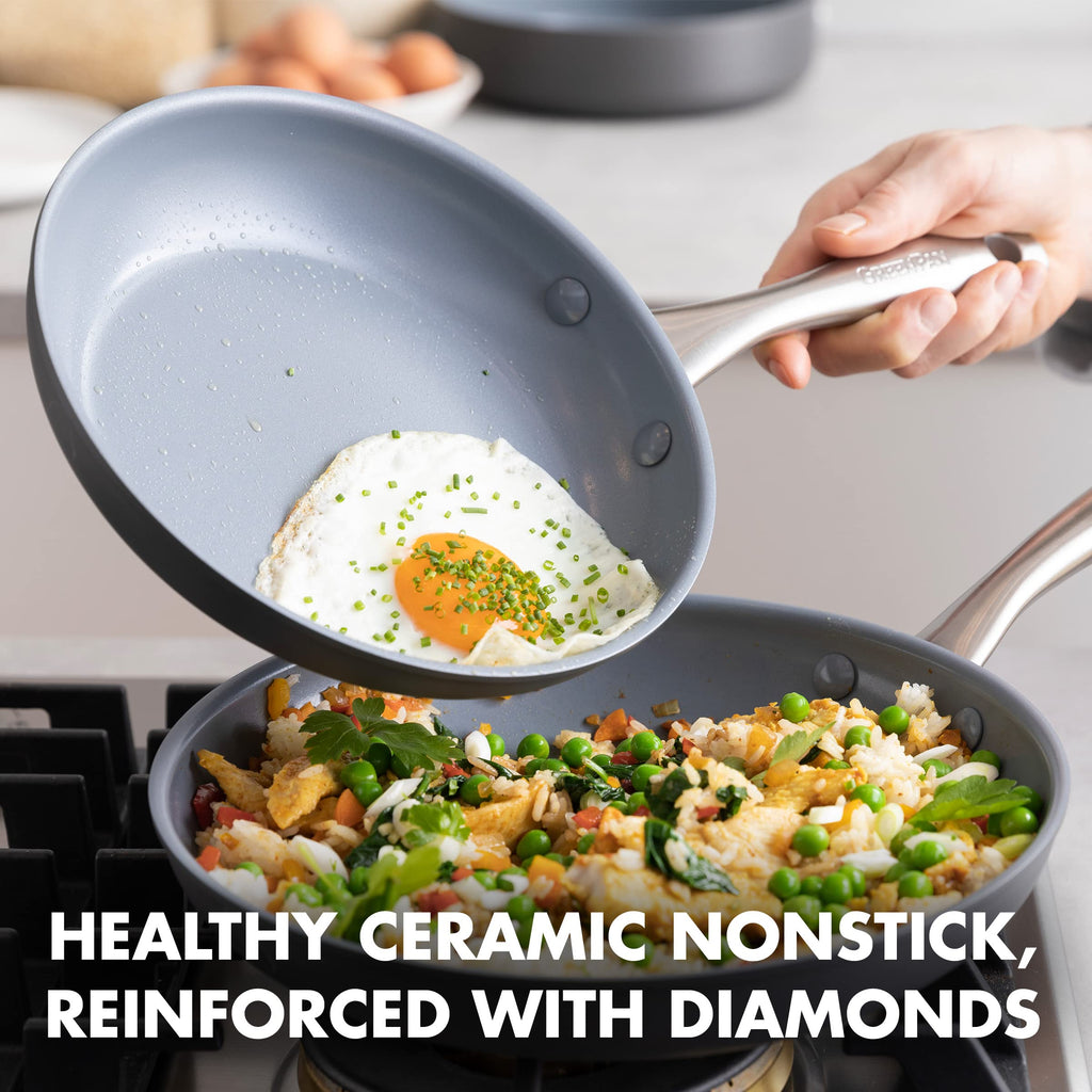 Hard Anodized Ceramic Nonstick 12 Piece Cookware Set W142
