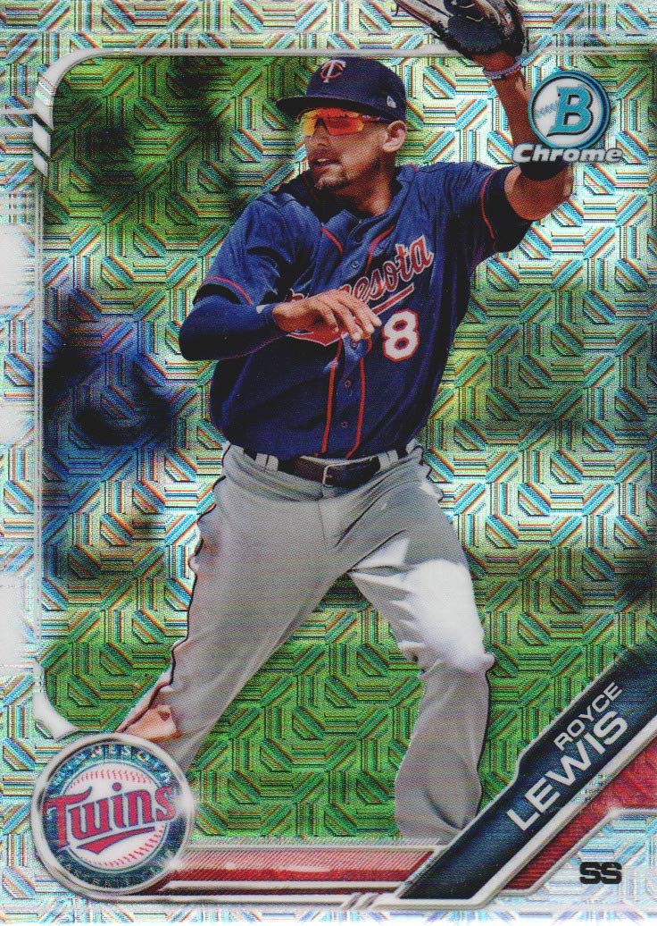 2019 Bowman Chrome Mega Box Prospect Baseball Refractor #BCP-103 Royce Lewis W600