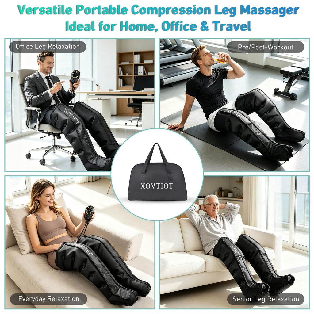 Air Compression Leg Massager with 6 Modes 3 Pressure Levels A669
