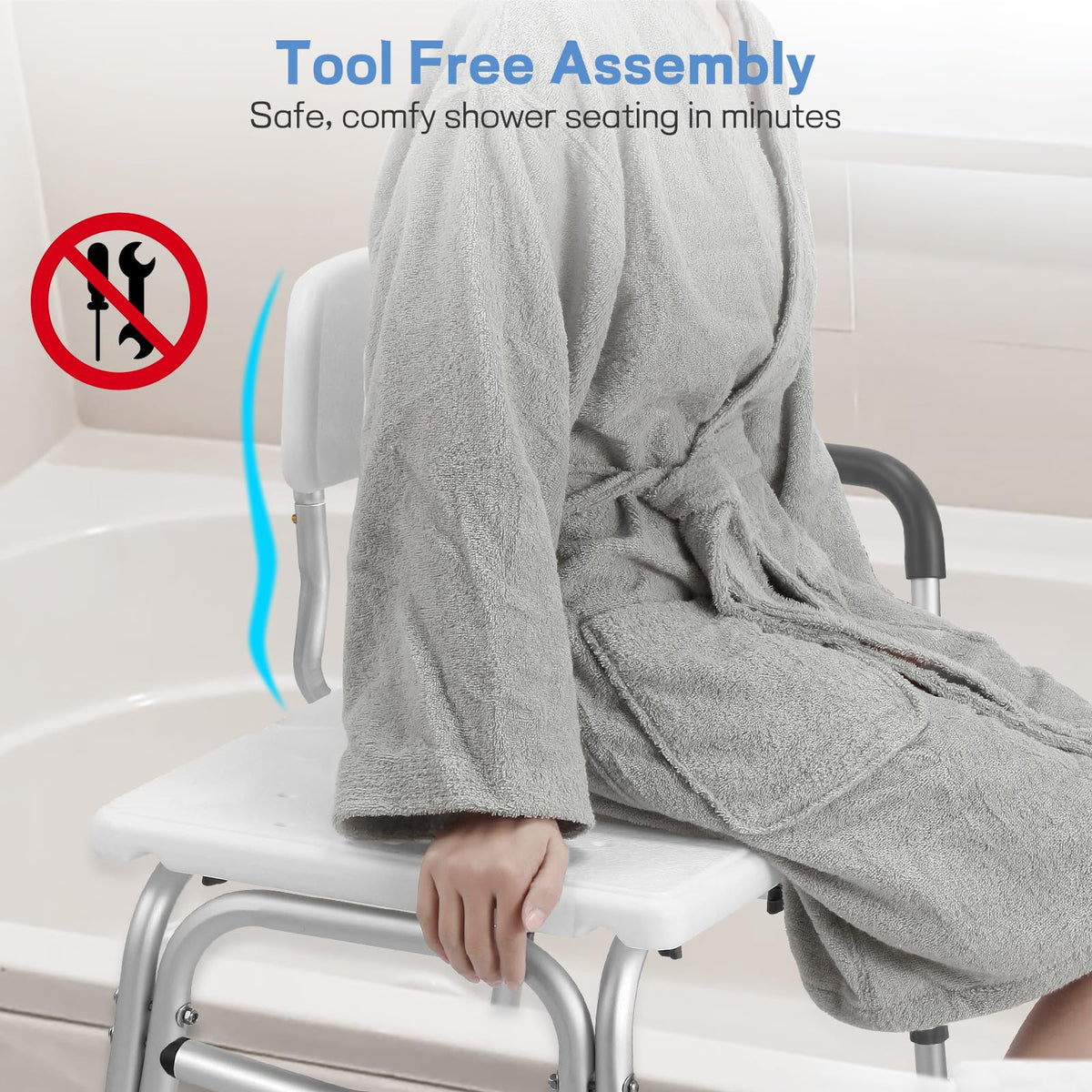 Tub Transfer Bench & Shower Chair J549639