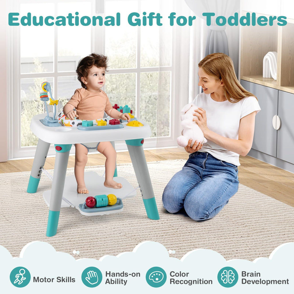 6-in-1 Baby Activity Center with Rotating Seat P79123