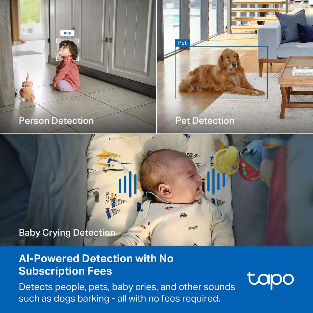 4K Indoor Pan/Tilt Wired Security Camera A11106