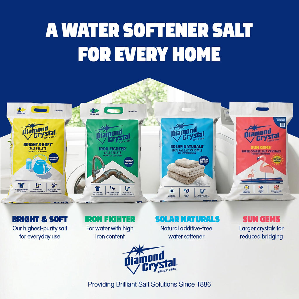 3 Pack Water Softener Salt Pellets, 40 Pounds J56693