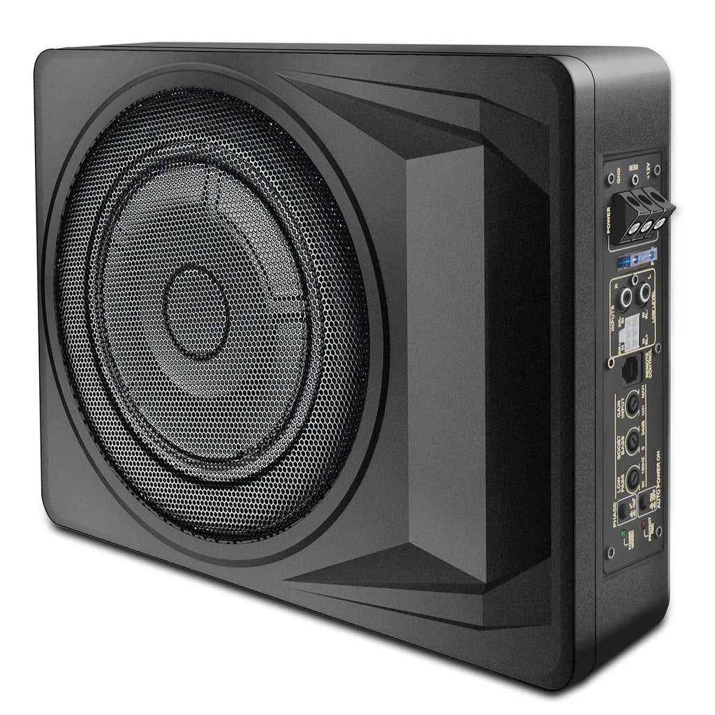 1200W 10 Inch Slim Under Seat Car Subwoofer C1151