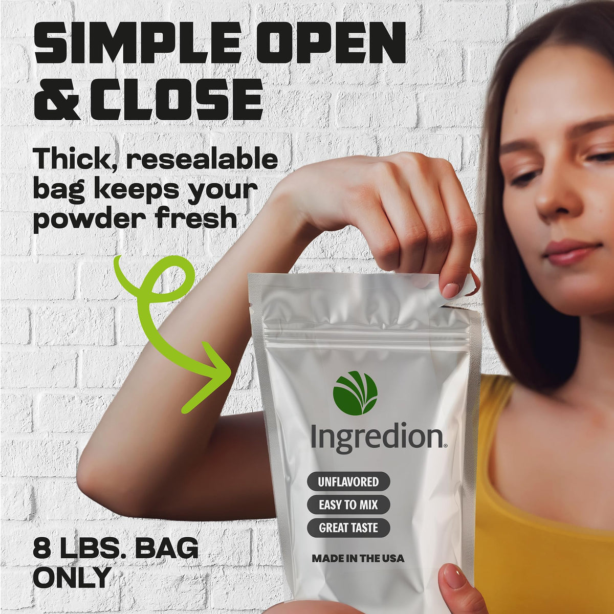 Pea Protein Isolate Non-GMO 8 lb W74863
