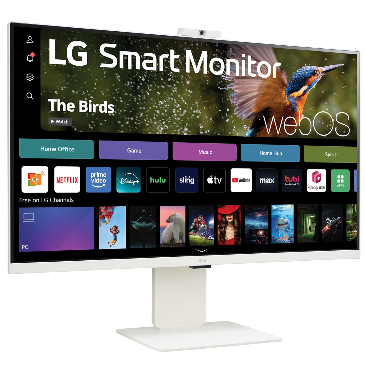 32-inch 4K UHD IPS White Smart Monitor I7101